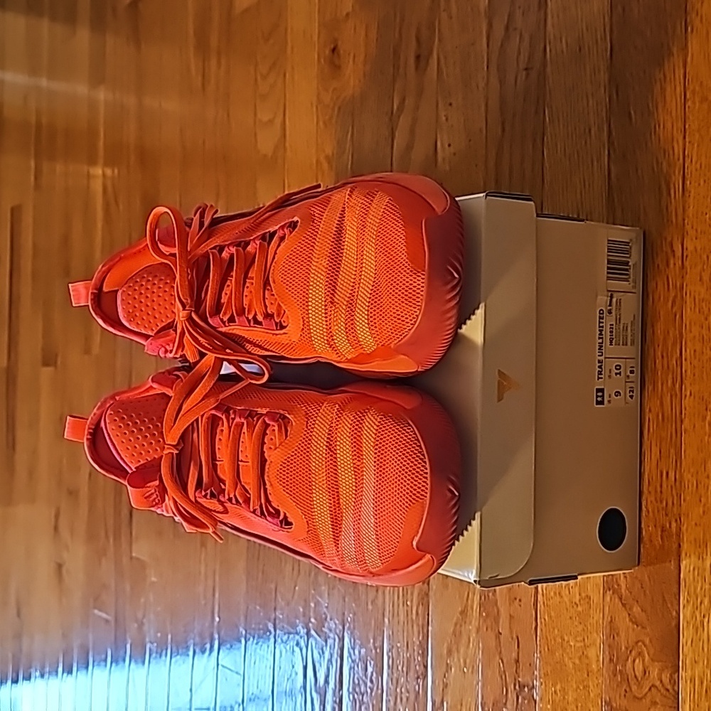 Adidas Trae Unlimited orange size 9